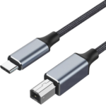 Cable d'imprimante USB B vers USB C, type C 1.5 Metre High Quality