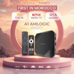 Anybox A1 Amlogic – Box TV 4K UHD avec Dual WiFi et AV1 | Meilleur prix au Maroc - Image 3