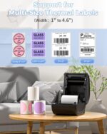 Imprimante Thermique Phomemo D520BT – Bluetooth & USB avec Étiquettes - Image 3