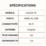 Linkstar N1 – Récepteur IPTV & Satellite 4K avec Abonnement Gratuit - Image 4
