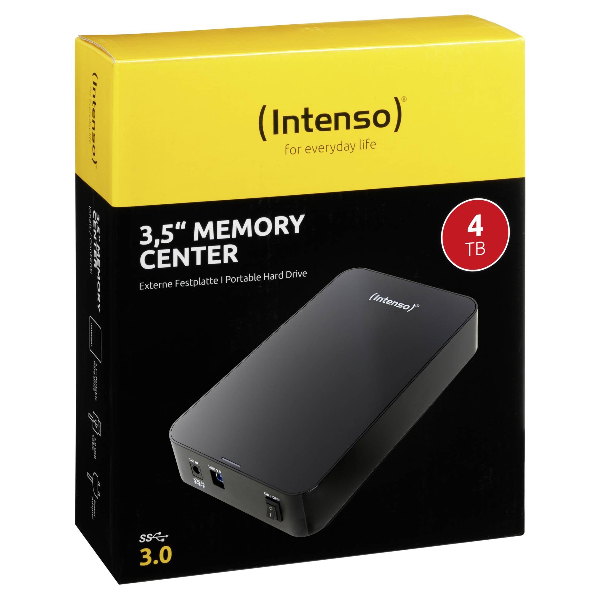 Intenso Memory Center – 4 تيرابايت (USB 3.2)