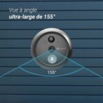 Ezviz HP4 – Sonnette vidéo sans fil Full HD 1080p avec écran 4.3", vision nocturne et appel bidirectionnel - Image 3