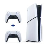 PS5 Standard Edition + 2 Manettes DualSense – 825 Go SSD, 4K/120FPS