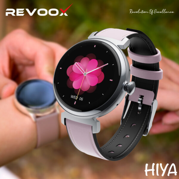 REVOOX SmartWatch AMOLED HIYA RSW-W04 – Montre connectée élégante 2025