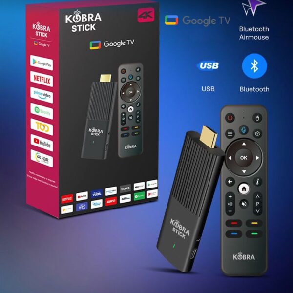 Kobra Stick Google TV - 7 ans d'abonnement