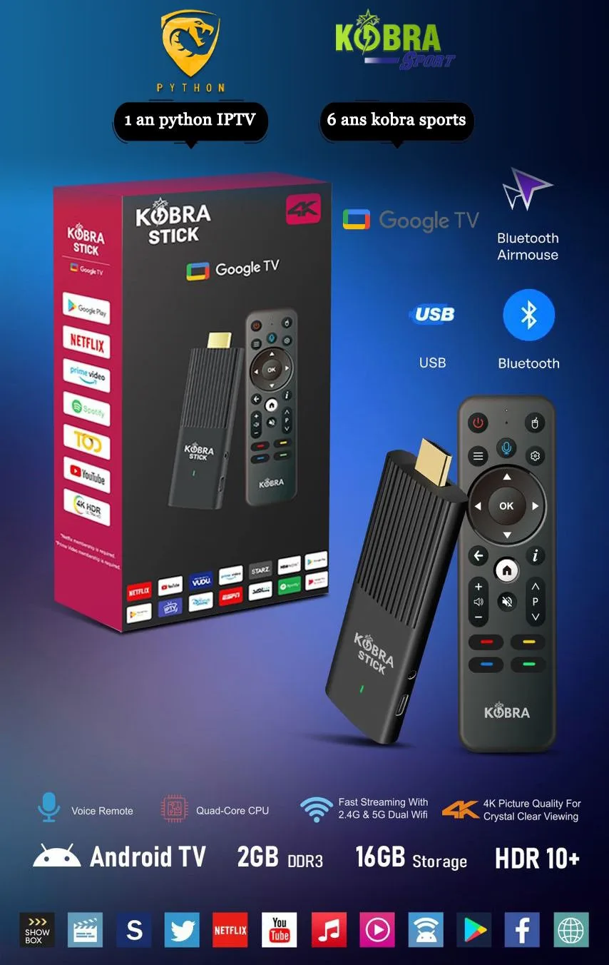 IMG-20250919-WA0166(1) Kobra Stick Google TV - 7 ans d'abonnement - Image 1