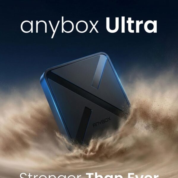 ANYBOX ULTRA Google TV 4K – WiFi 6G, HDR10, Abonnements illimités