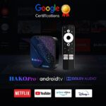 Hako Pro TV Box – Android TV Box Certifiée Google, 4K HDR, Wi-Fi & Bluetooth - Image 2